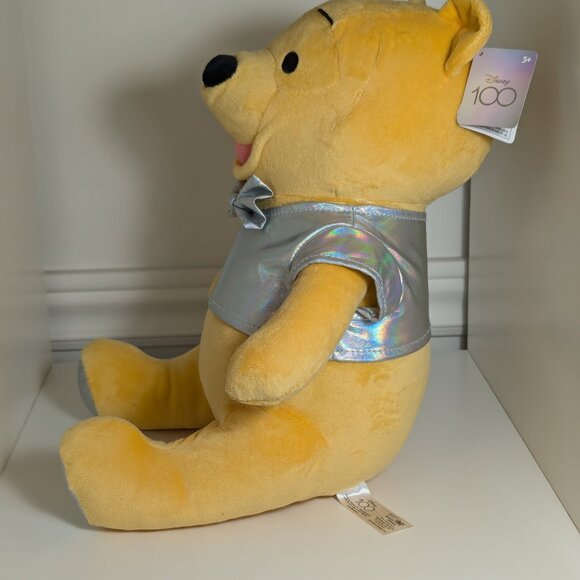 Winnie The Pooh Plush Disney 100th Celebration - Picture 3 of 6